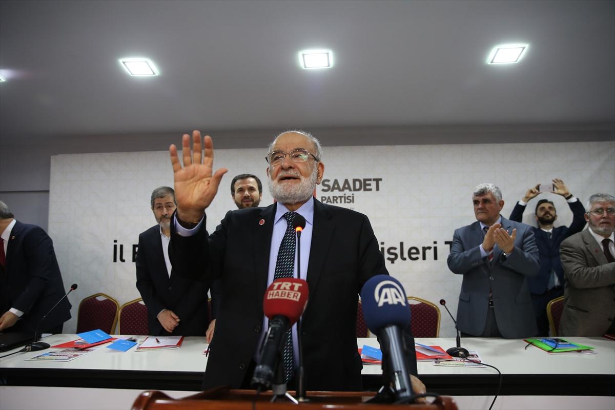 Saadet Partisi referandum kararını yineledi