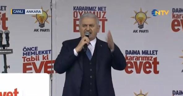 Başbakan Yıldırım Kahramankazan'da