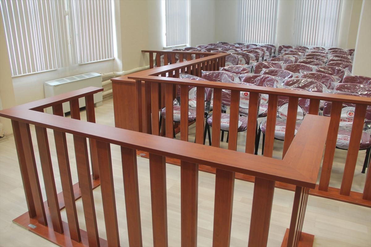 Manisa'da FETÖ davaları için 200 kişilik özel salon