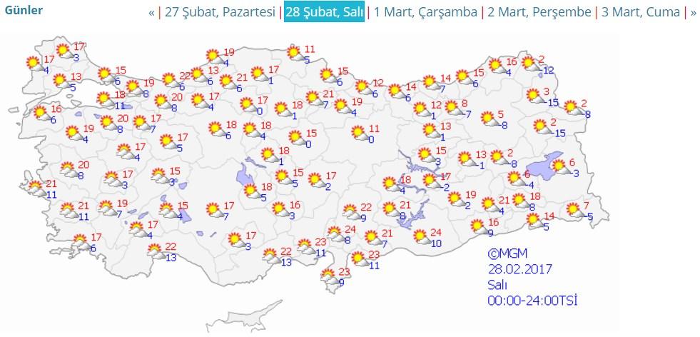 Meteoroloji'den İstanbul'a sıcak haber