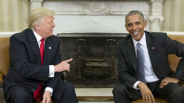 Trump: Sızan haberlerin arkasında Obama var