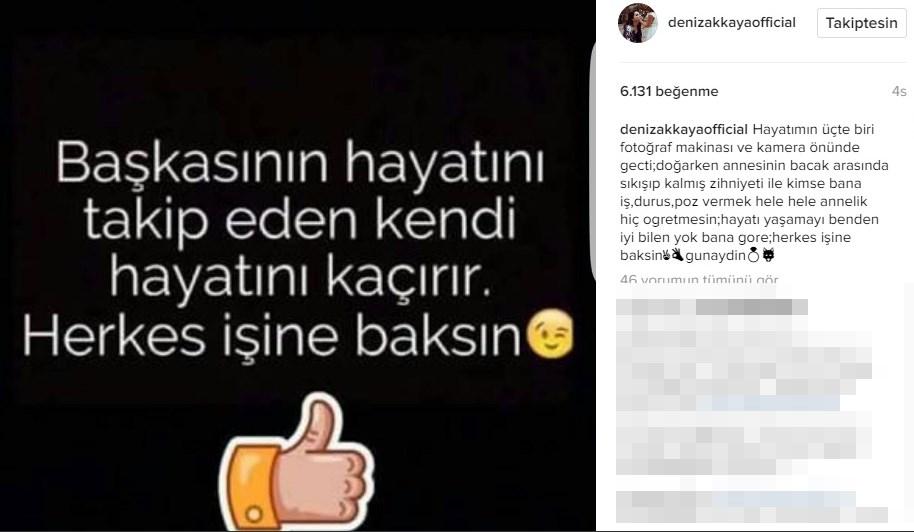 Deniz Akkaya 'eskort' yorumlarına sert çıktı