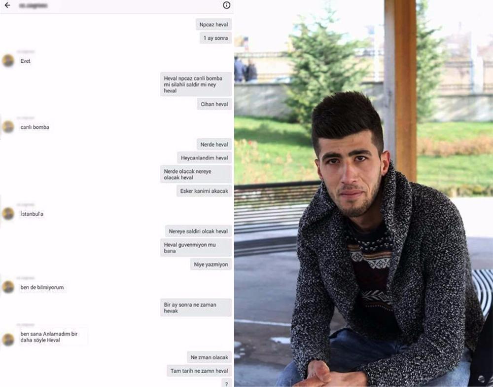 Saldırı hazırlığında olan teröristlerin konuşmaları