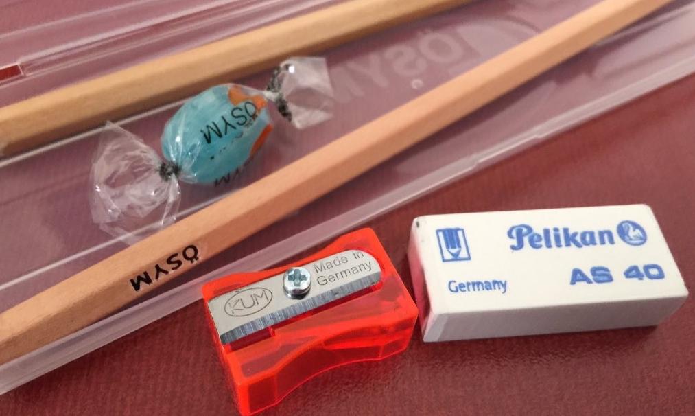 ÖSYM, Almanya'dan kalemtraş ve silgi aldı