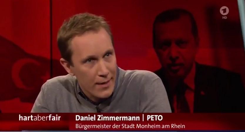 Alman programında konu sadece Cumhurbaşkanı Erdoğan