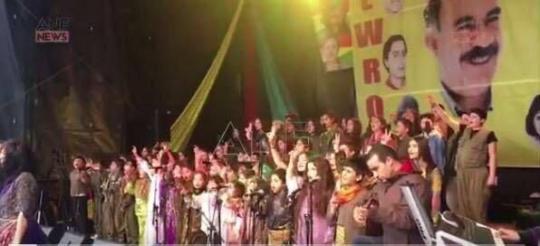 Almanya'da Nevruz bahanesiyle terör propagandası