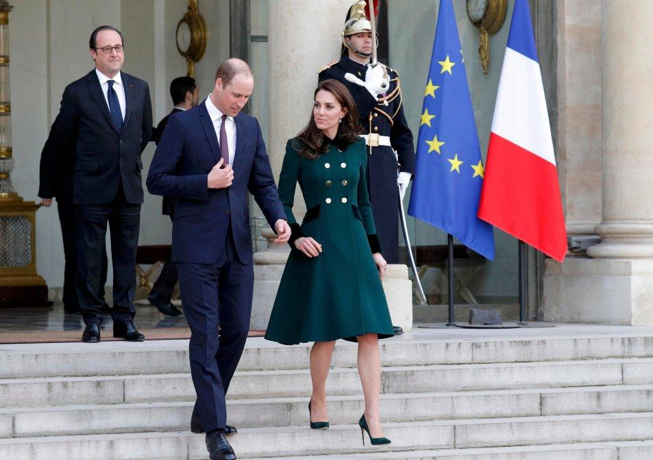 Prens William ilk kez Fransa'da