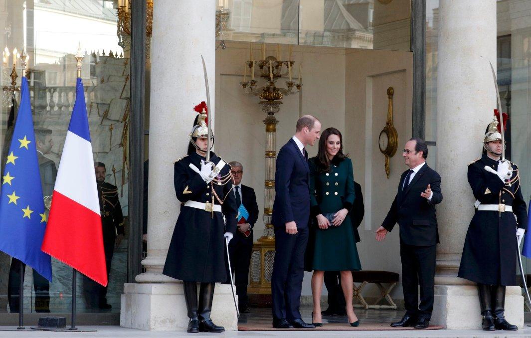 Prens William ilk kez Fransa'da