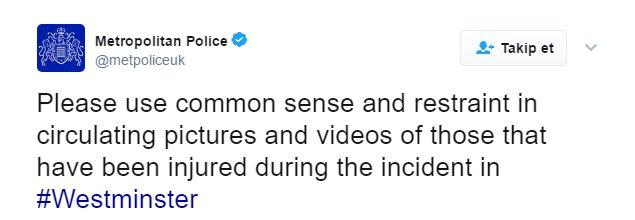 Londra polisinden görüntü uyarısı