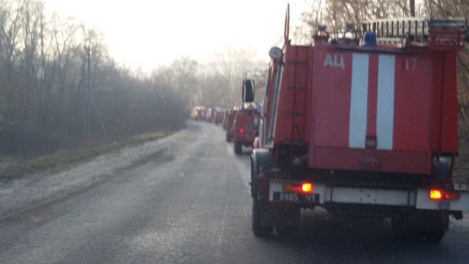 Ukrayna'da büyük yangın