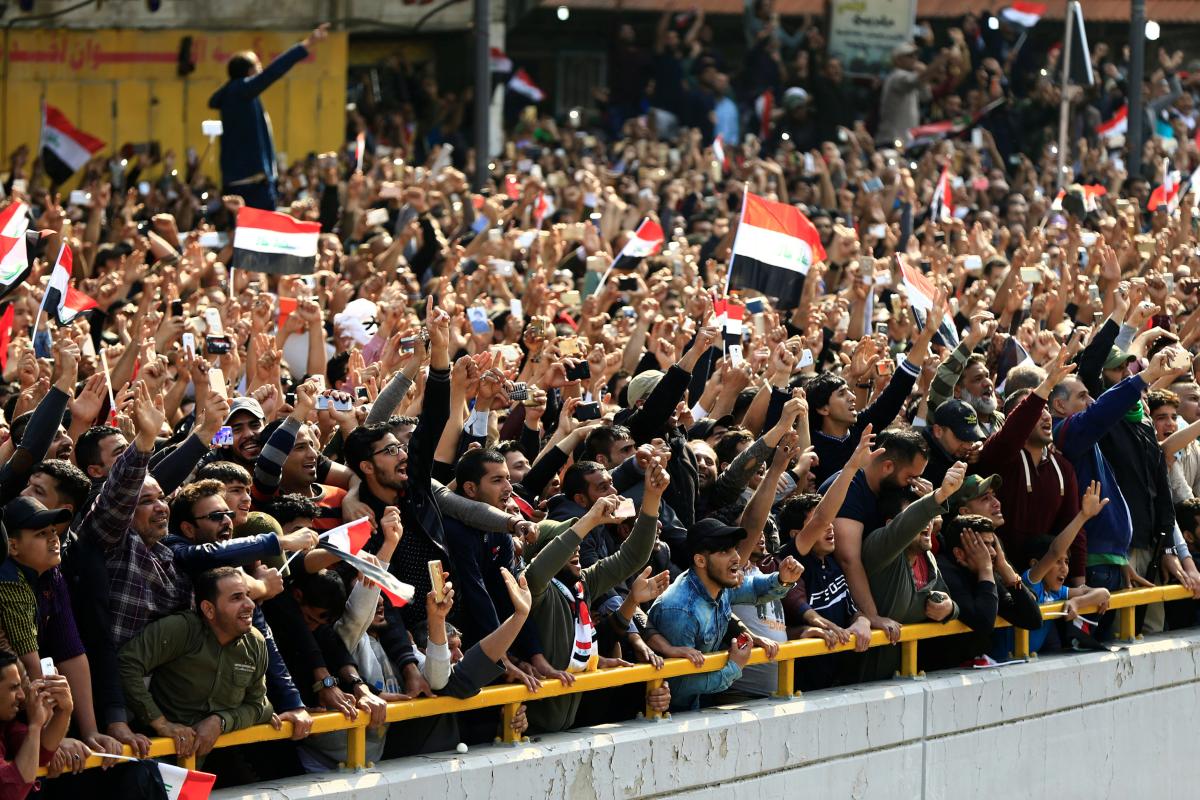 Irak'ta hükümet karşıtı gösteriler