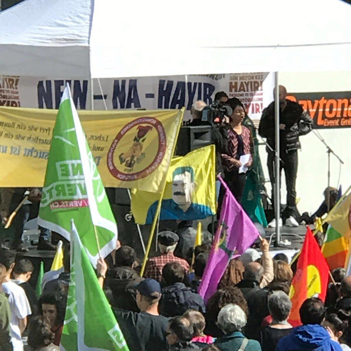 İsviçre'de 'Kill Erdoğan' pankartlı hayır kampanyası