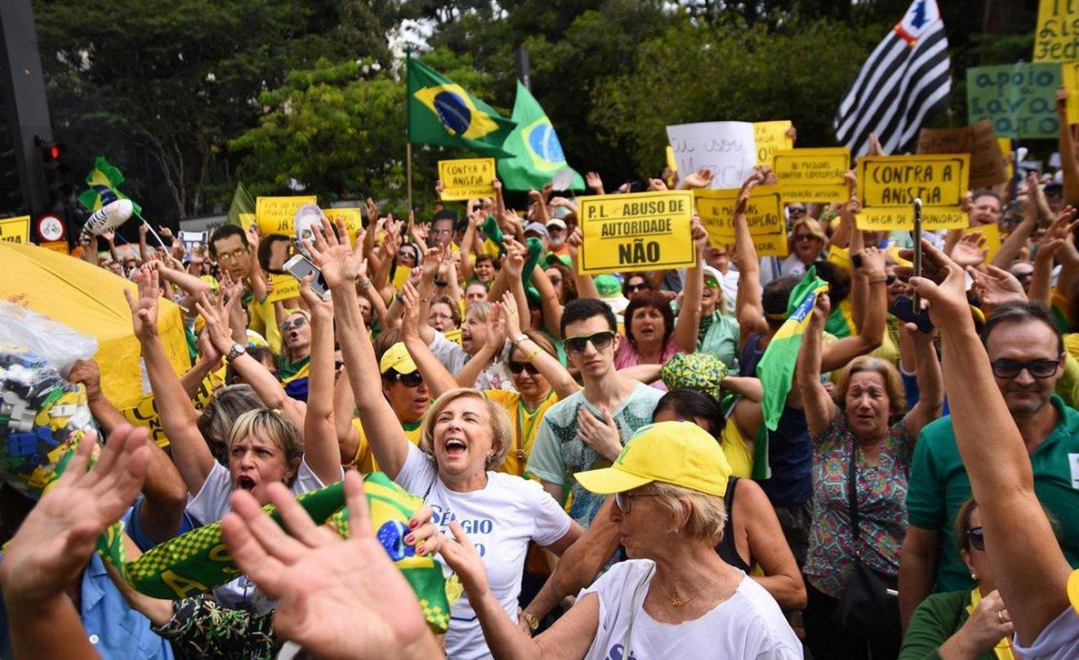Brezilya'da protesto