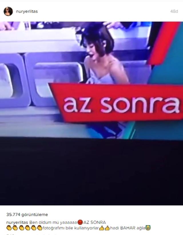 Nur Yerlitaş: Ben öldüm mü ya