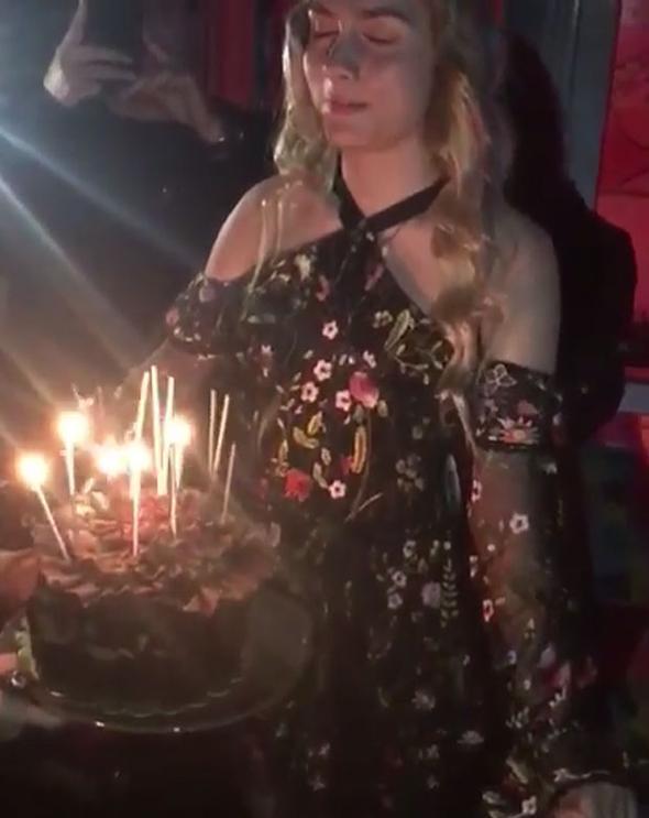 Aleyna Tilki 17 yaşına bastı