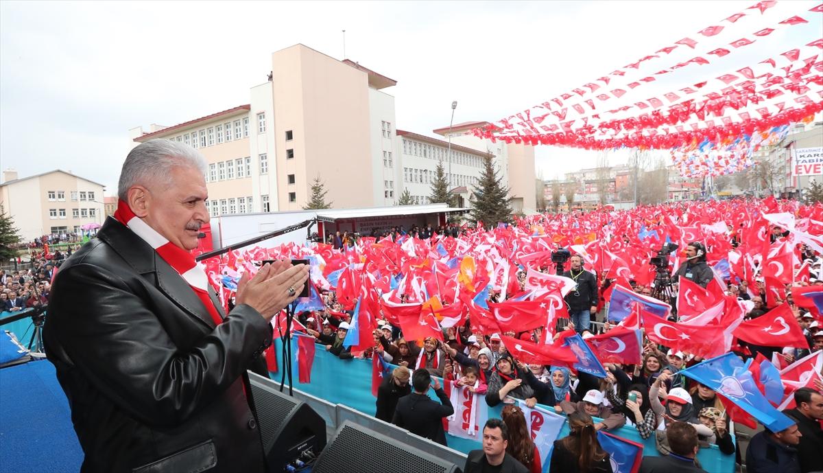 Başbakan Yıldırım'ın Kars konuşması