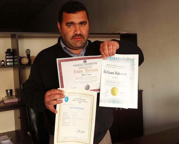 3 diplomalı çiftçiden alternatif tarım başarısı