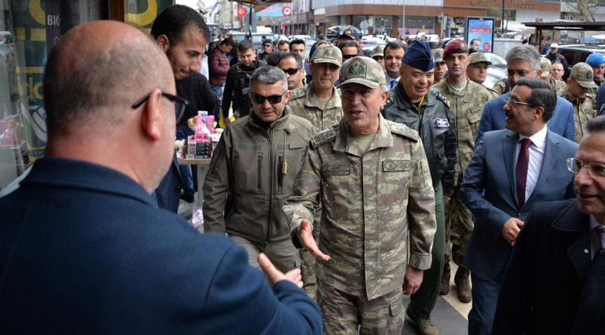 Orgeneral Hulusi Akar Diyarbakır'da