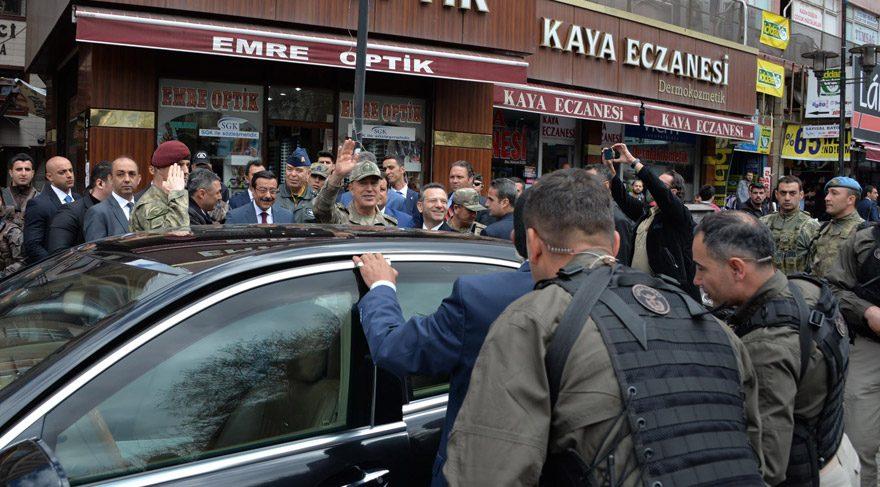 Orgeneral Hulusi Akar Diyarbakır'da