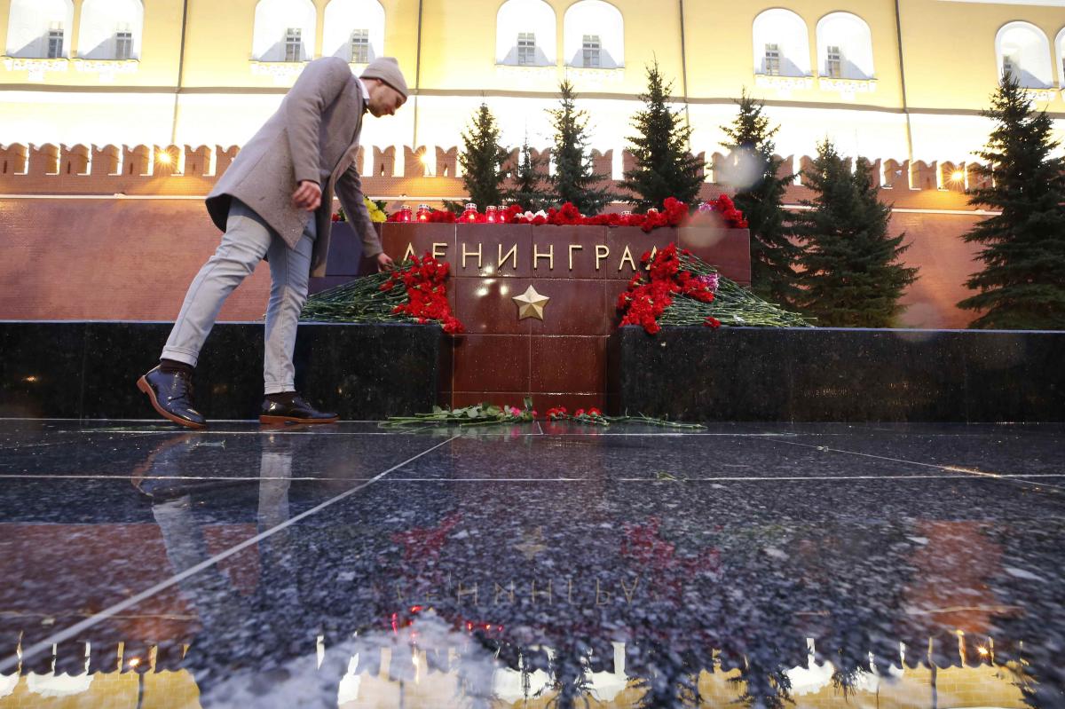 St. Petersburg'da üç günlük yas ilan edildi