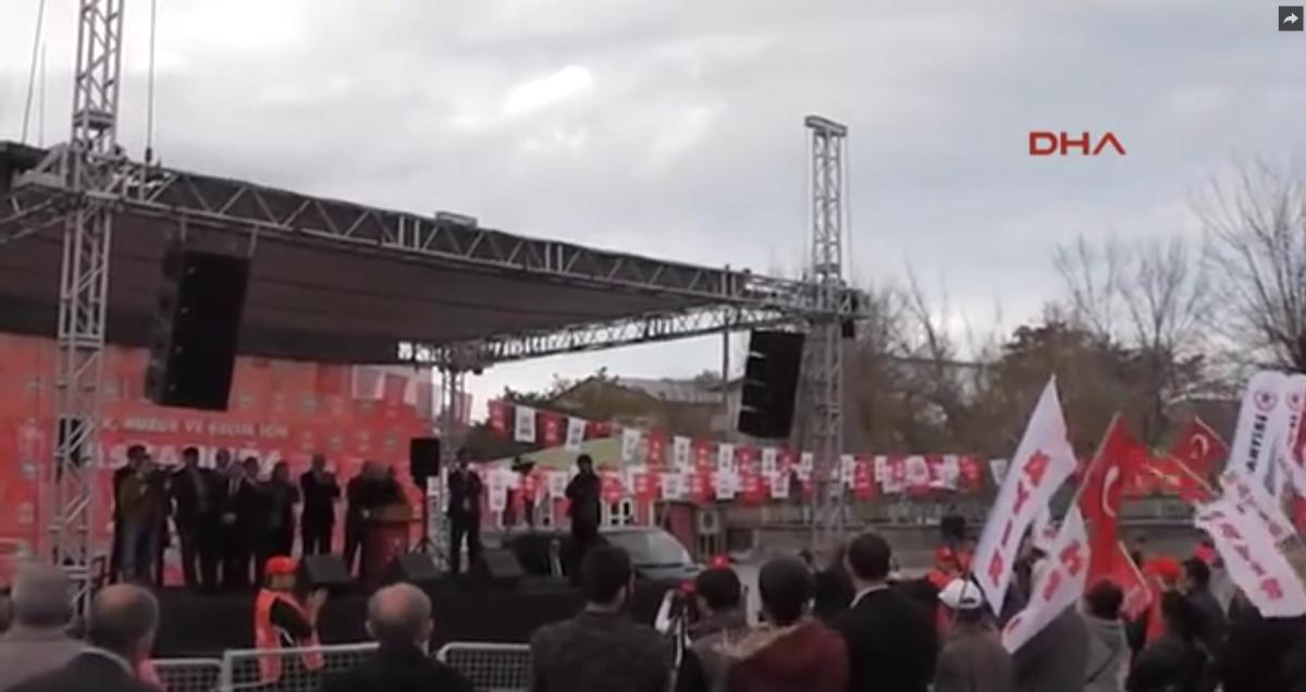 Doğu Perinçek boş meydana konuştu