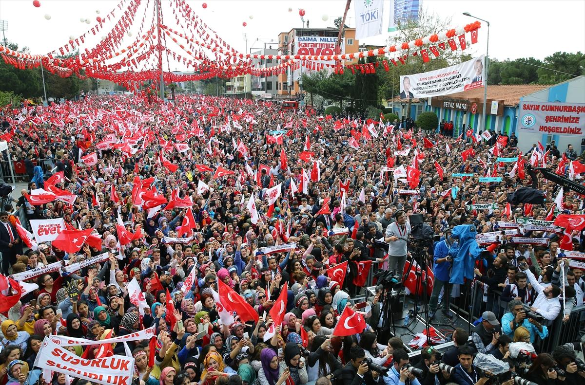 Cumhurbaşkanı Erdoğan'ın Balıkesir konuşması