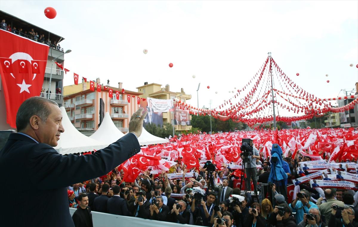 Cumhurbaşkanı Erdoğan'ın Balıkesir konuşması