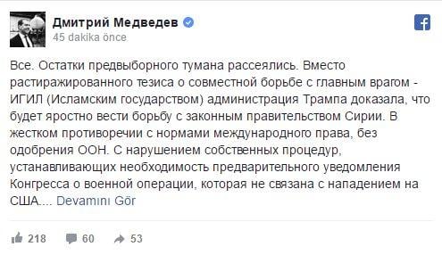 Medvedev'den ABD'ye gözdağı