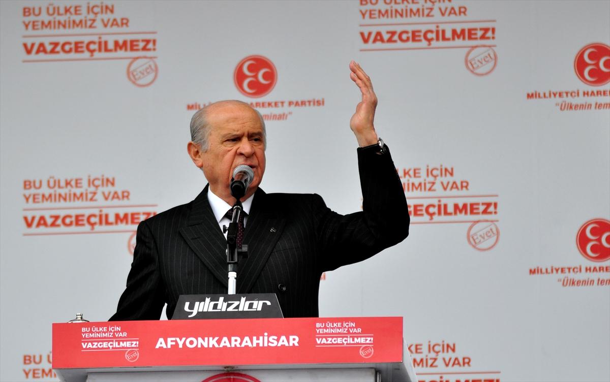 Bahçeli : Esad yönetimi layığını bulmuştur