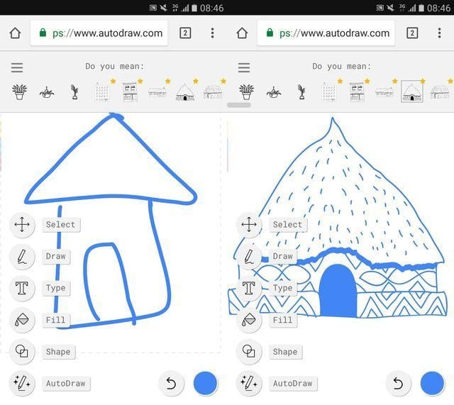 Google'ın çizim aracı AutoDraw tanıtıldı