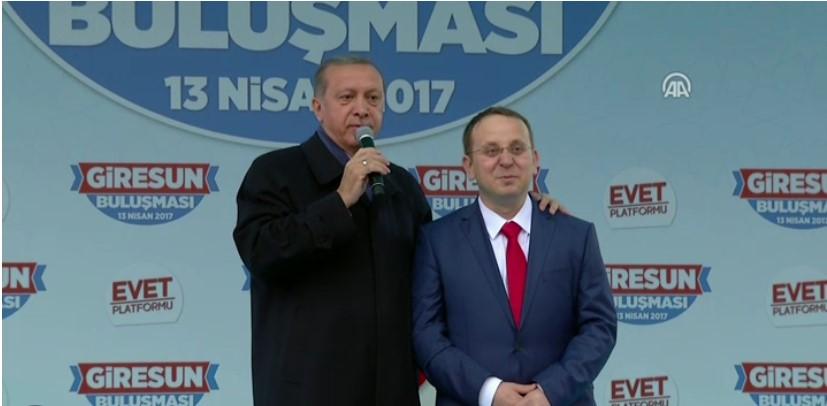 Cumhurbaşkanı'nın Giresun konuşması