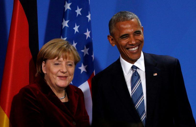 Obama Merkel'i ziyaret edecek