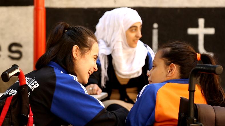 Adana'da engelli dayanışması