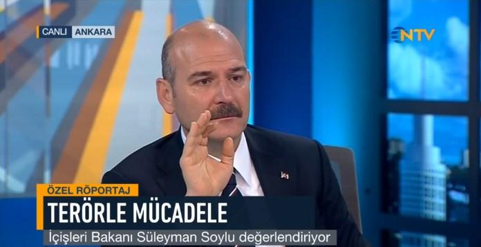 Süleyman Soylu canlı yayında gözyaşlarını tutamadı