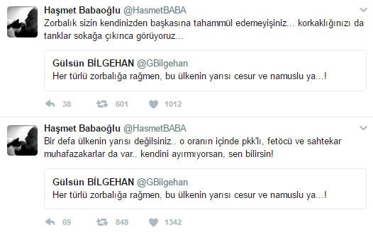 CHP'li vekile Haşmet Babaoğlu'ndan cevap