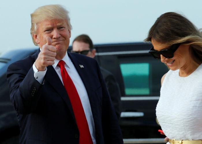 Trump ailesi Paskalya tatiline çıktı