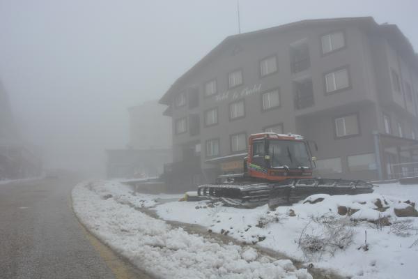 Uludağ'a nisan karı