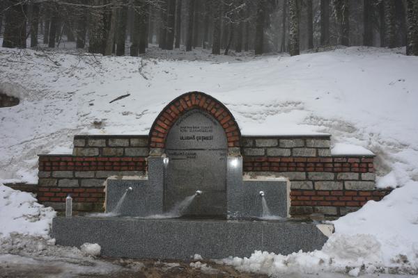 Uludağ'a nisan karı