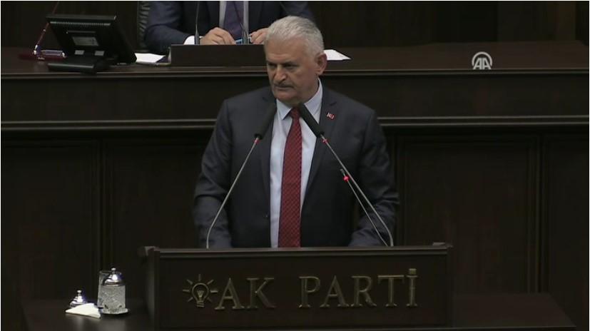 Başbakan Yıldırım'ın referandum sonrası grup konuşması