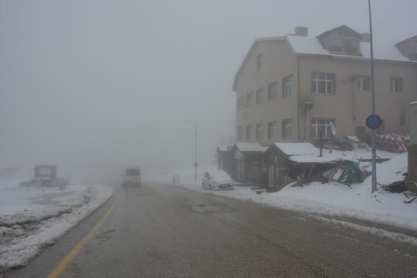 Uludağ'a nisan karı