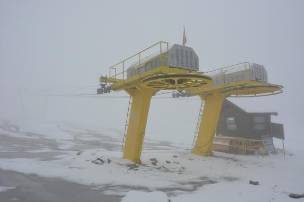 Uludağ'a nisan karı