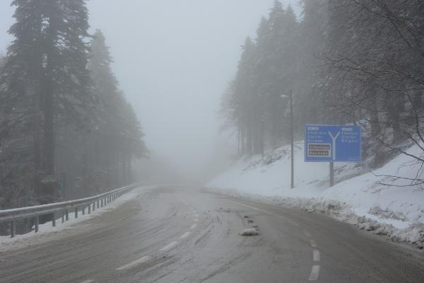 Uludağ'a nisan karı
