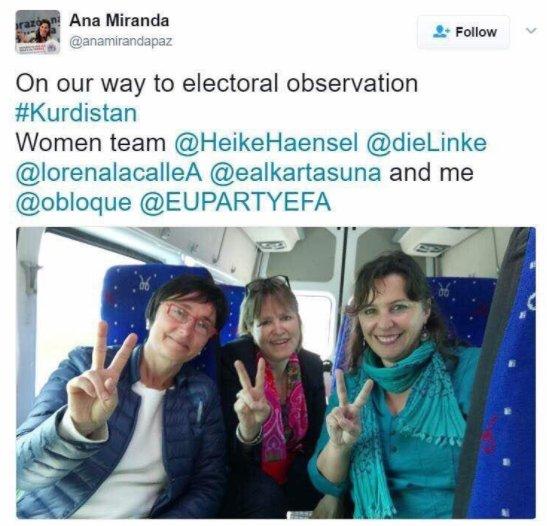 AGİT gözlemcisinin HDP aşkı