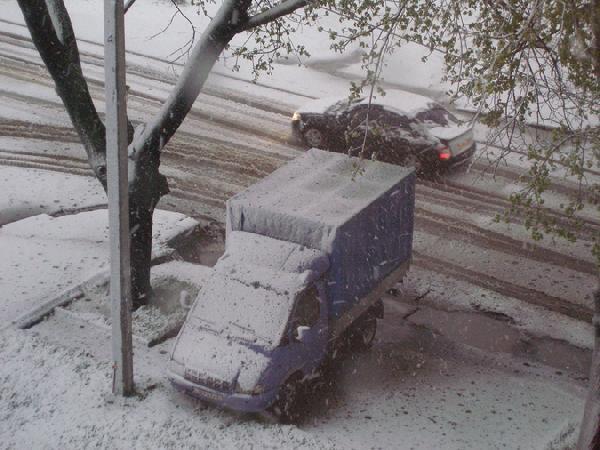 Ukrayna'ya kış geri döndü