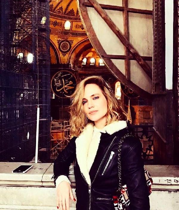 Rus modelin Bodrum paylaşımları