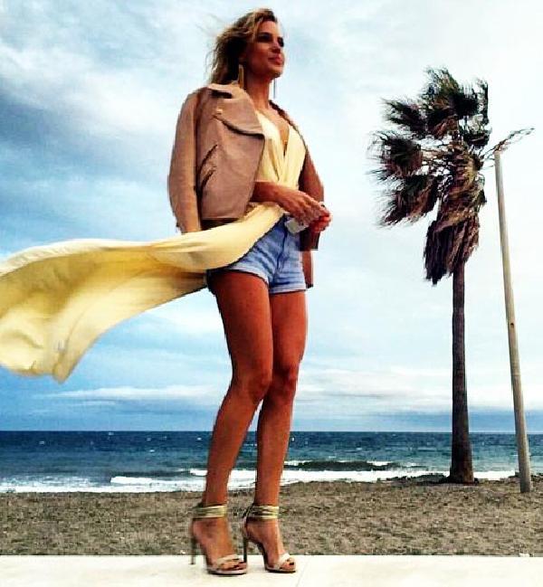 Rus modelin Bodrum paylaşımları