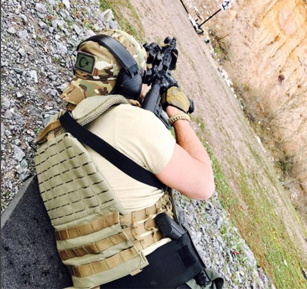 Kadir Doğulu atış poligonunda