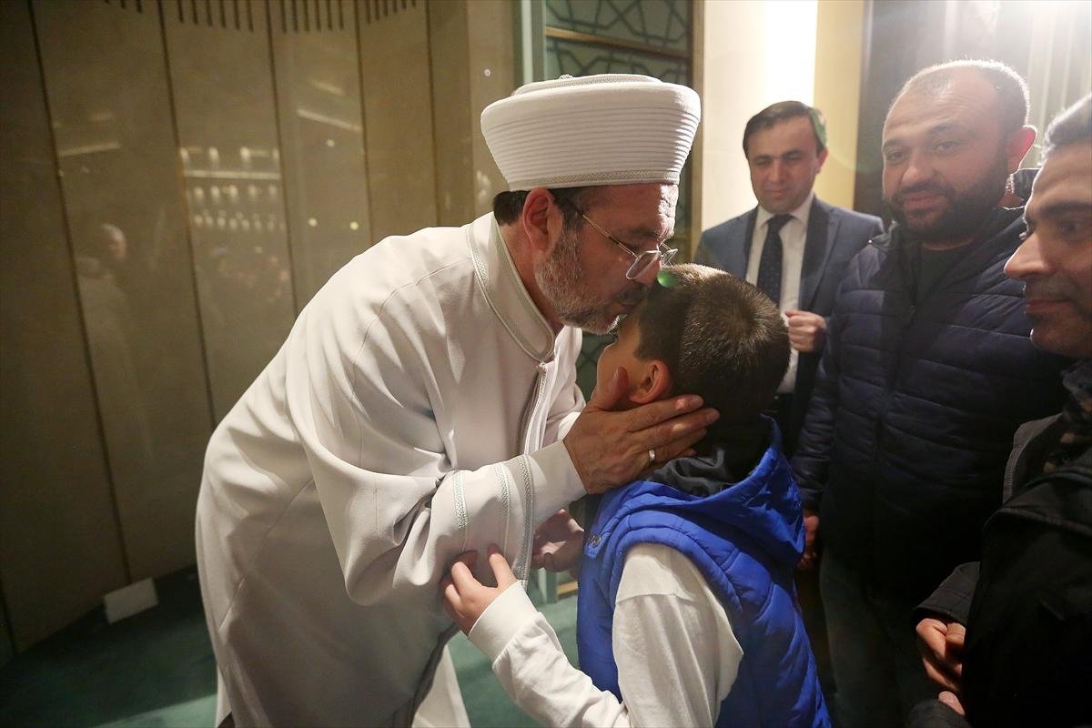 Diyanet İşleri Başkanı: Miraç'tan insanlığa 3 değer indi