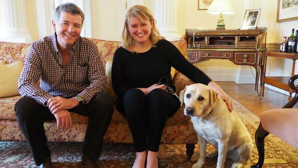 Rehber köpeğe akreditasyona büyükelçiden teşekkür