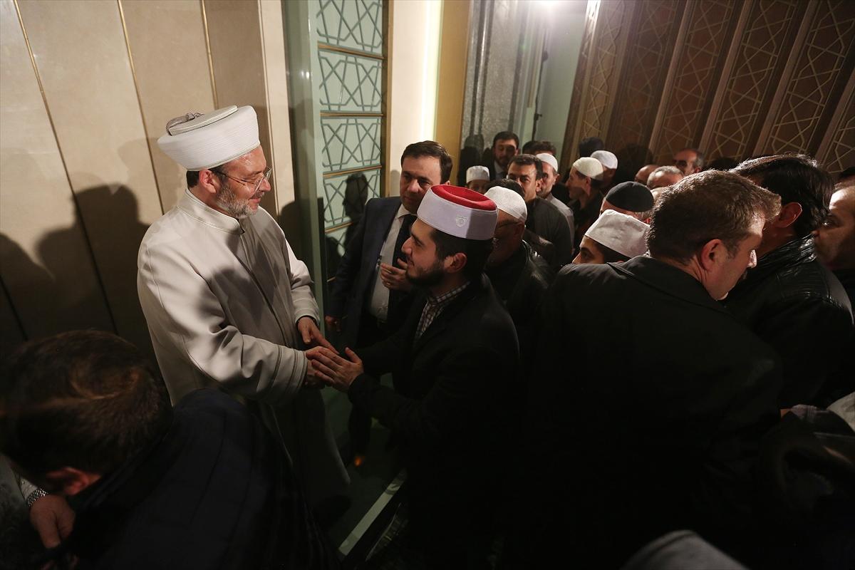 Diyanet İşleri Başkanı: Miraç'tan insanlığa 3 değer indi